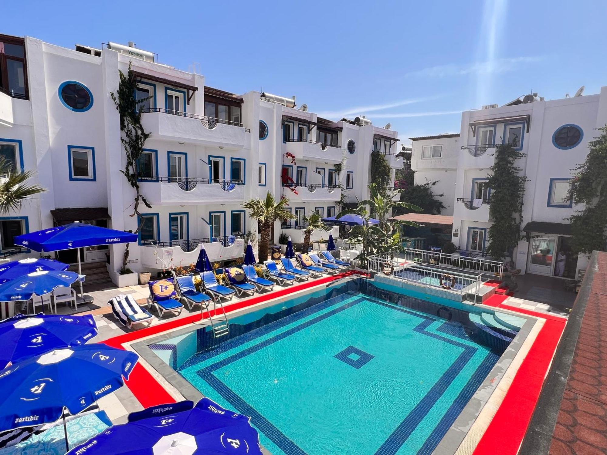 Palmiye Apart Otel ボドルム エクステリア 写真